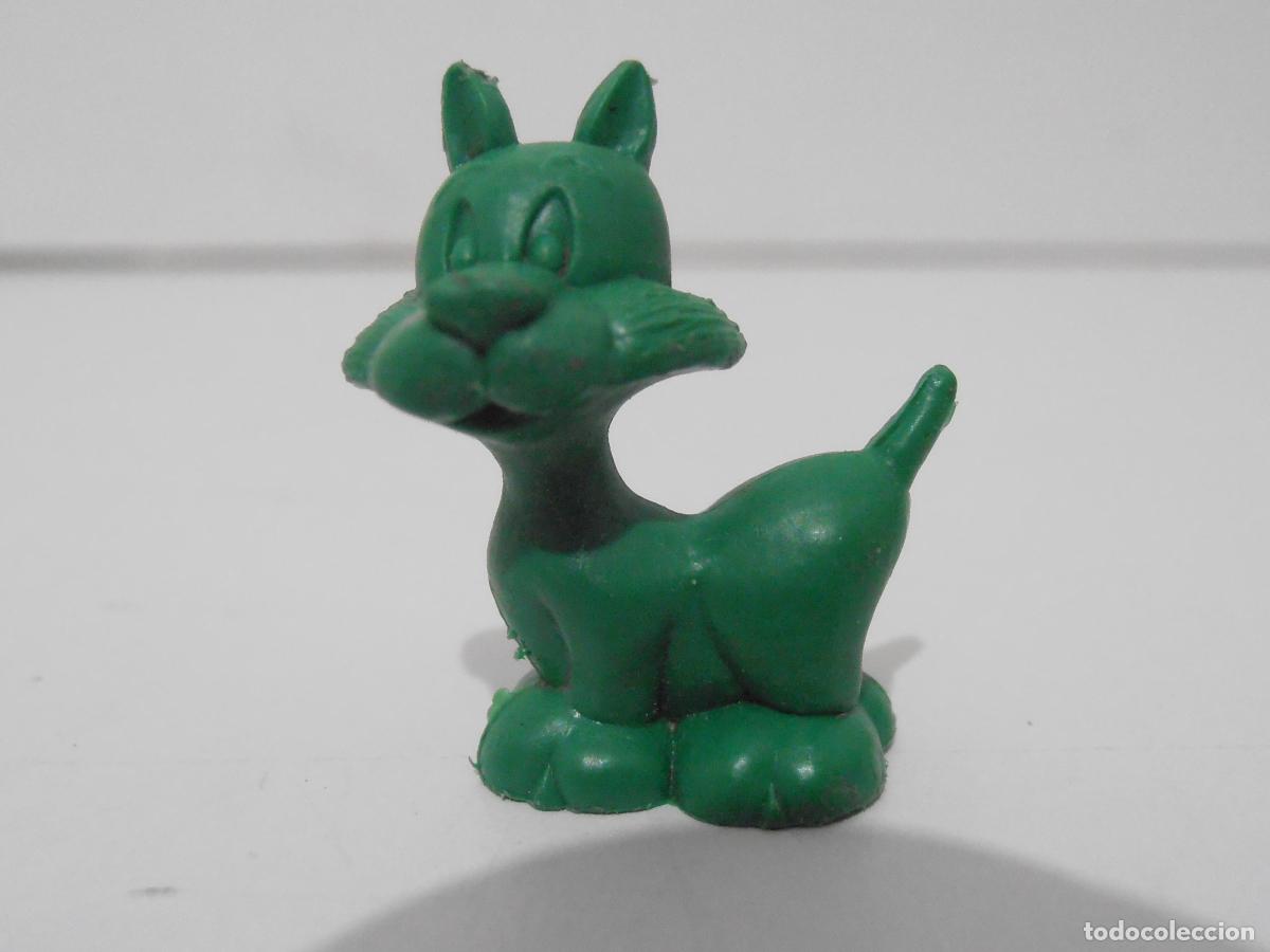 Figuras de Goma y PVC: FIGURA DUNKIN, GATO SILVESTRE JR WARNER, VERDE