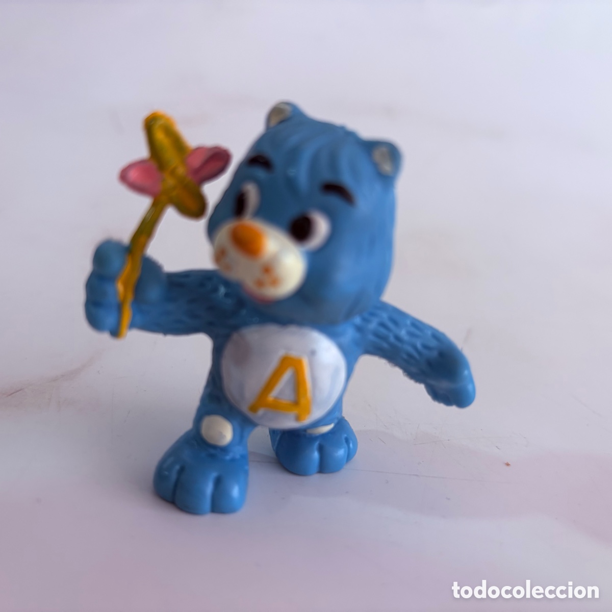 Figurines en Caoutchouc et PVC: figura mu&ntilde;eco oso amoroso azul a&ntilde;os 80