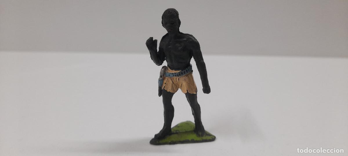 Figuras de Goma y PVC: ASKARI . REALIZADO POR JECSAN . SERIE SAFARI . ORIGINAL A&Ntilde;OS 50 EN GOMA