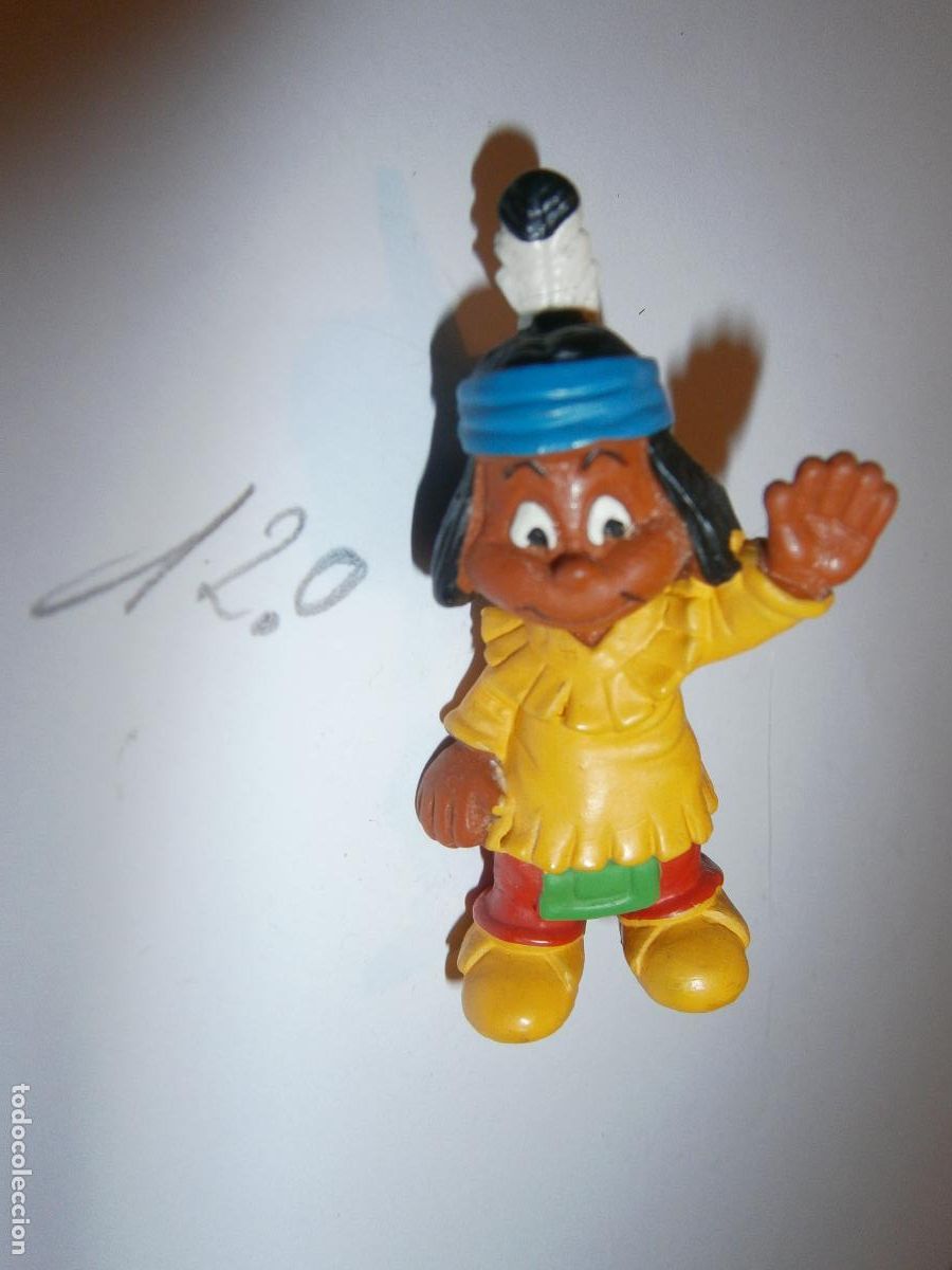 Figuras de Goma y PVC: ANTIGUA FIGURA DIBUJOS ANIMADOS - YAKARI