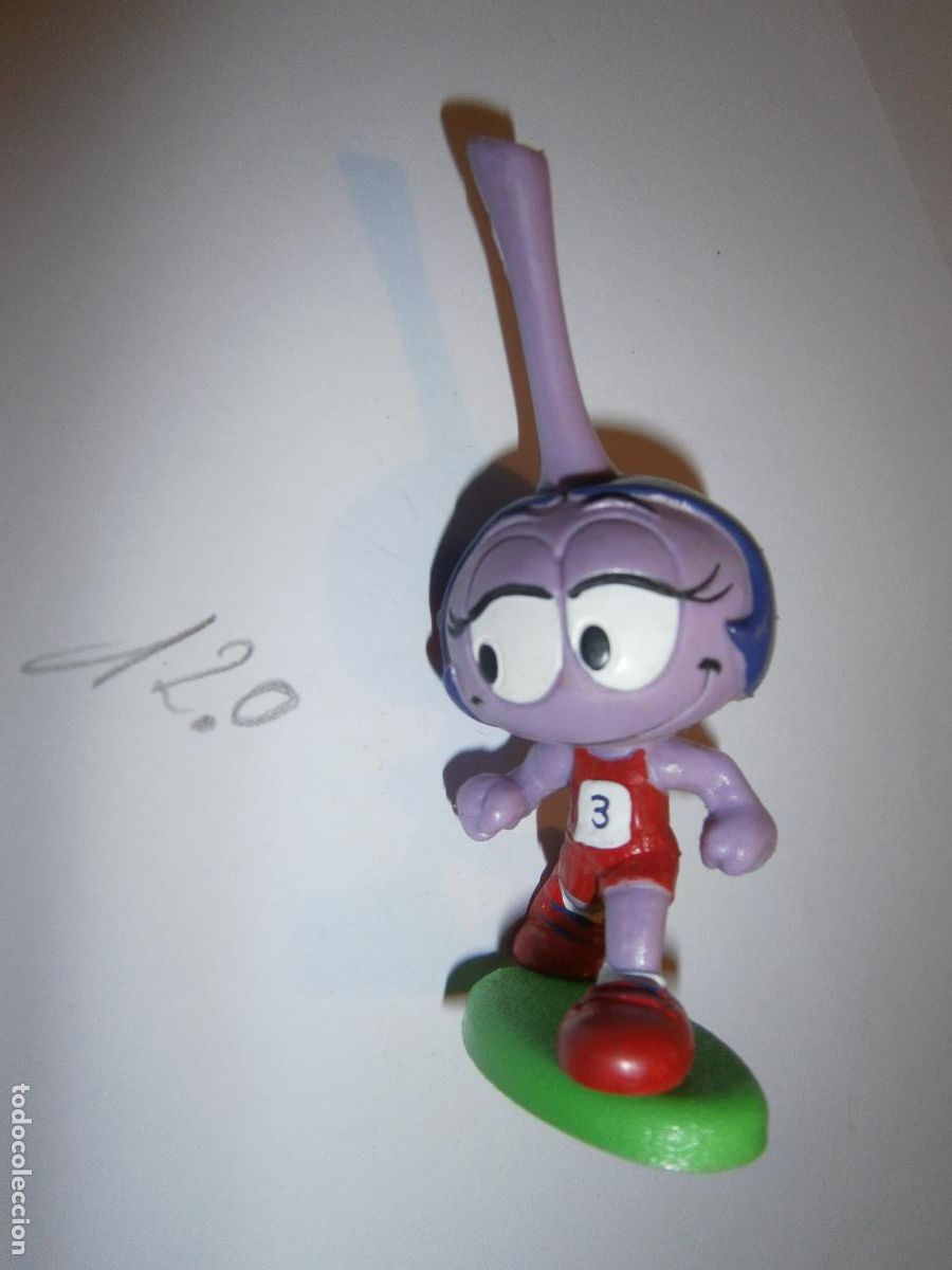 Figuras de Goma y PVC: ANTIGUA FIGURA DIBUJOS ANIMADOS - SNORKELS - DAFFNEY GILLFIN