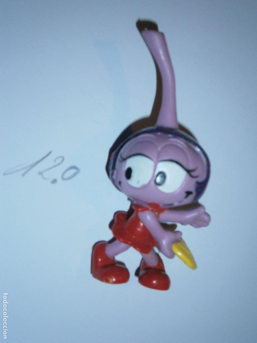Figuras de Goma y PVC: ANTIGUA FIGURA DIBUJOS ANIMADOS - SNORKELS - DAFFNEY GILLFIN