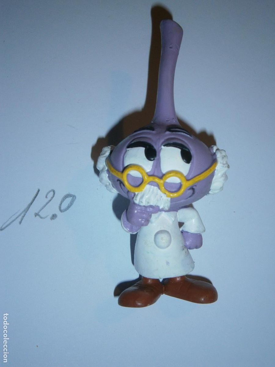 Figuras de Goma y PVC: ANTIGUA FIGURA DIBUJOS ANIMADOS - SNORKELS - PROFESOR GALEO