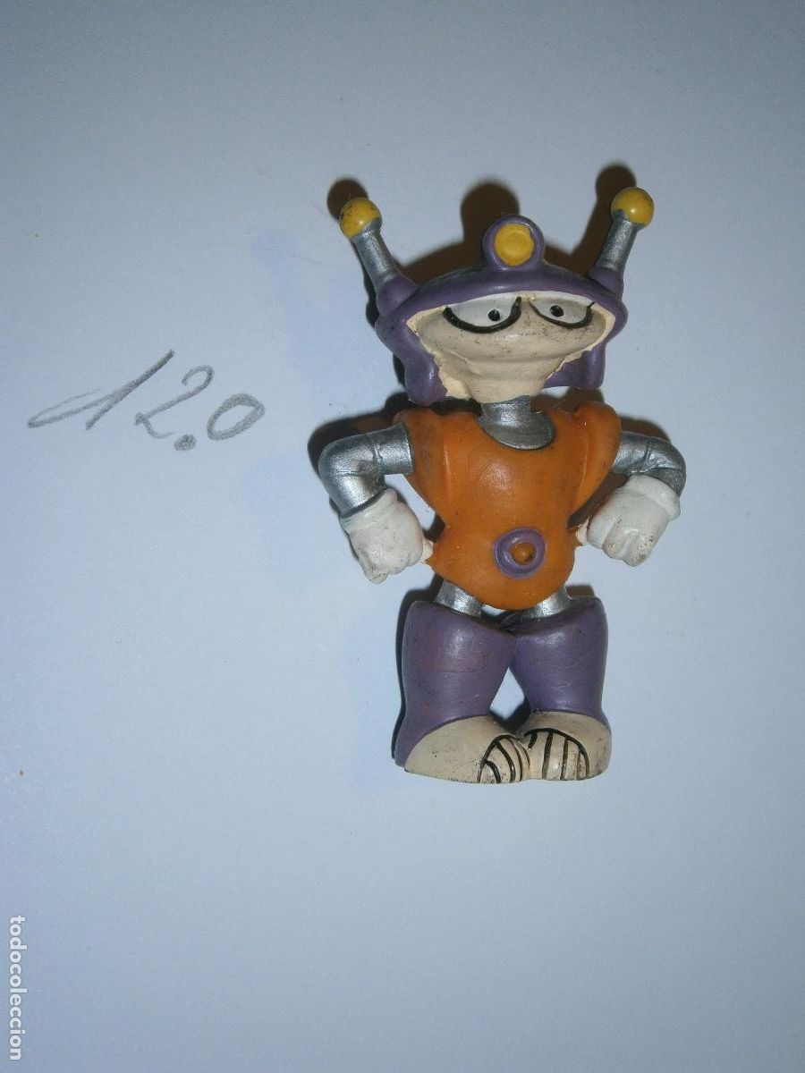 Figuras de Goma y PVC: ANTIGUA FIGURA DIBUJOS ANIMADOS - ROBOTINS SYLVAN
