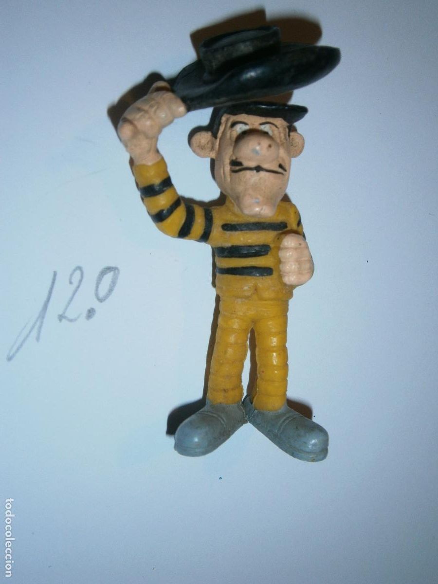 Figuras de Goma y PVC: ANTIGUA FIGURA DIBUJOS ANIMADOS - WILLIAM DALTON - LUCKY LUKE