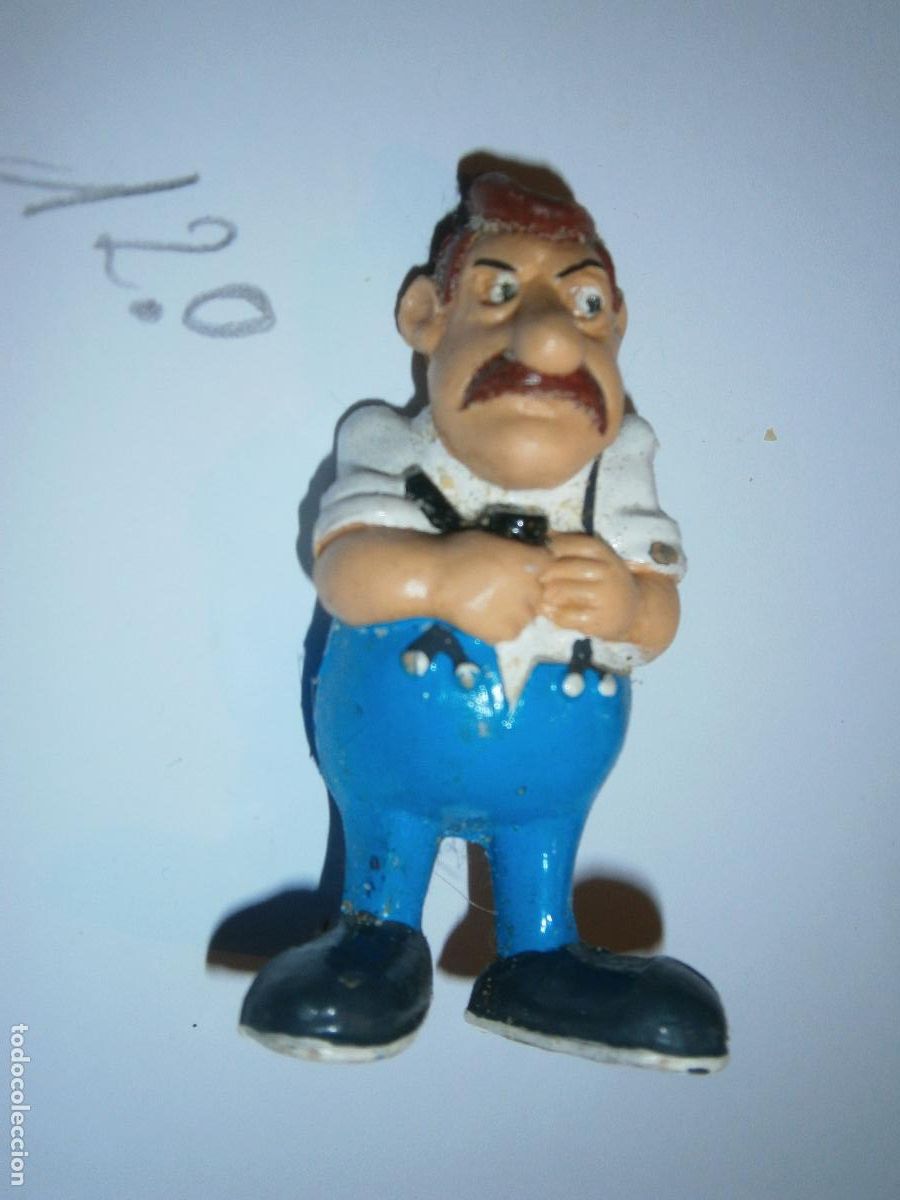 Figuras de Goma y PVC: ANTIGUA FIGURA DIBUJOS ANIMADOS - INSPECTOR GADGET - JEFE GONTIER (CHIEF QUIMBY)