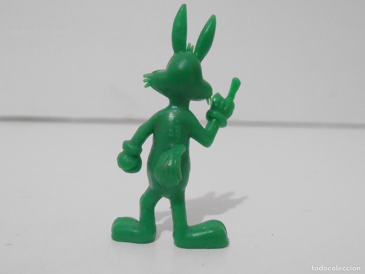 Figuras de goma y PVC: FIGURA DUNKIN, BUGS BUNNY WARNER, VERDE - Foto 2