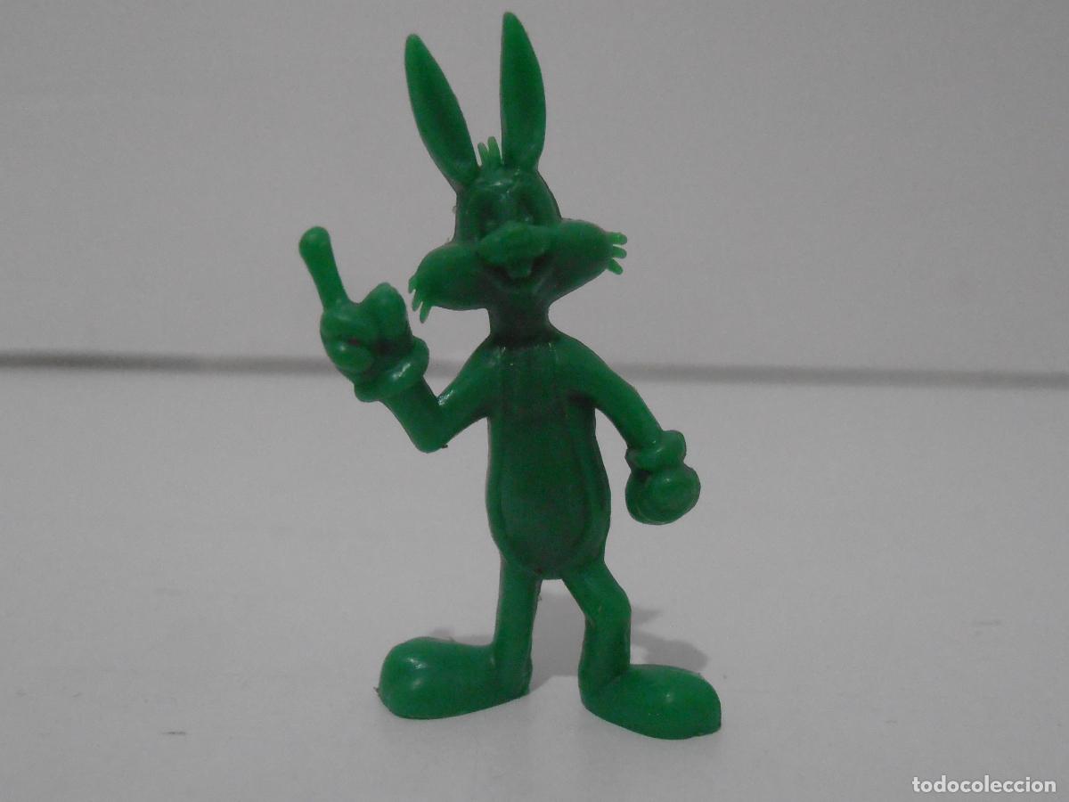 Figuras de Goma y PVC: FIGURA DUNKIN, BUGS BUNNY WARNER, VERDE