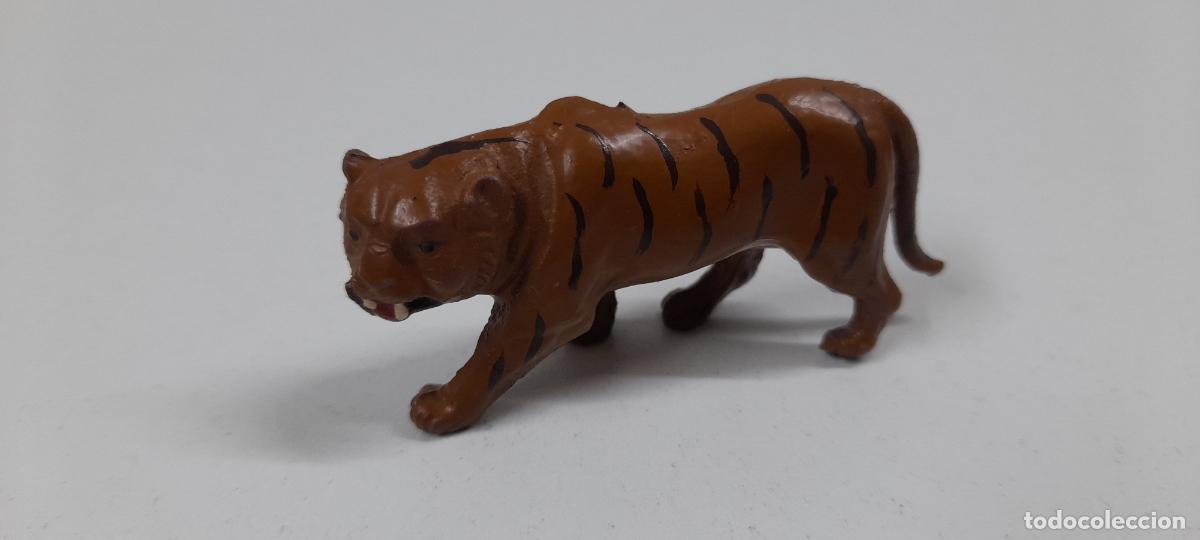 Figuras de Goma y PVC: TIGRE . REALIZADO POR LAFREDO . SERIE AFRICA MISTERIOSA . ORIGINAL A&Ntilde;OS 50 EN GOMA