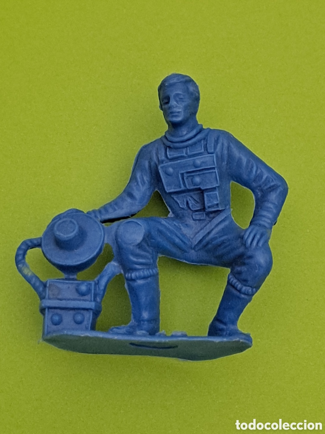 Figuras de Goma y PVC: Comansi Ovni radio azul