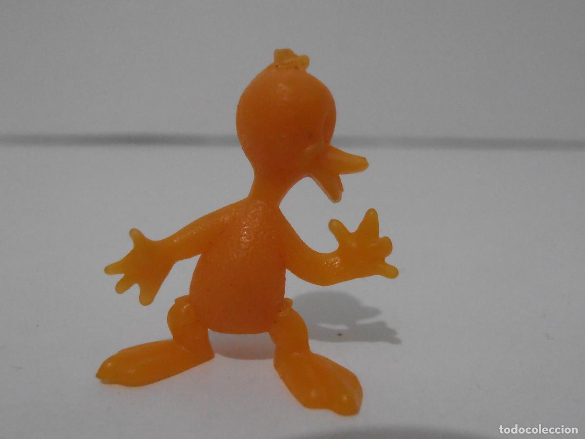 Figurines en Caoutchouc et PVC: FIGURA DUNKIN, PATO LUCAS WARNER, NARANJA
