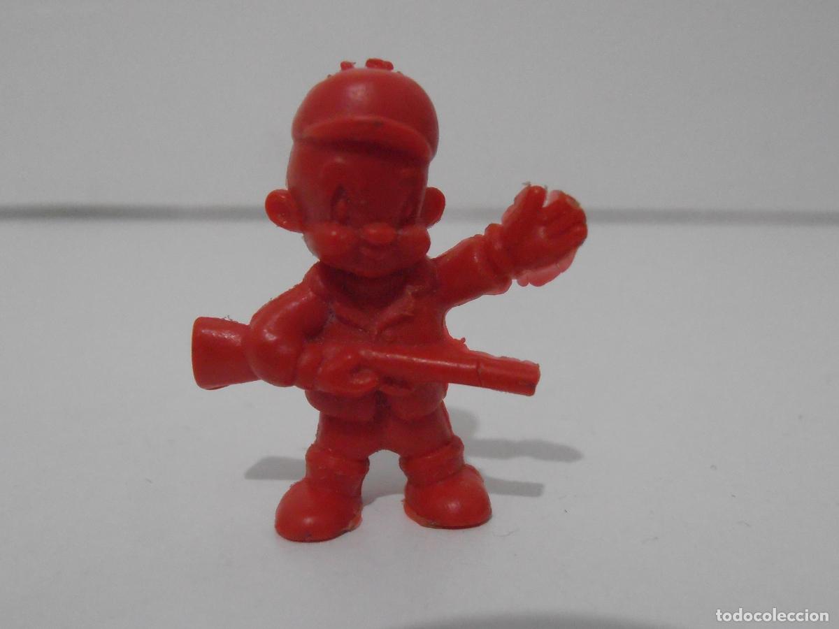 Figuras de Goma y PVC: FIGURA DUNKIN, ELMER FUDD WARNER, ROJO