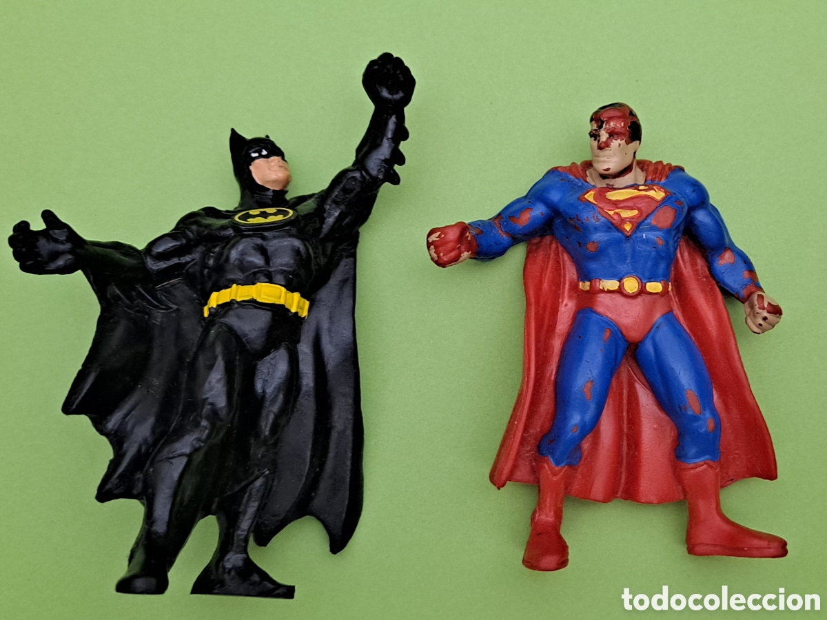Figuras de Goma y PVC: Batman Bully y Superman pvc