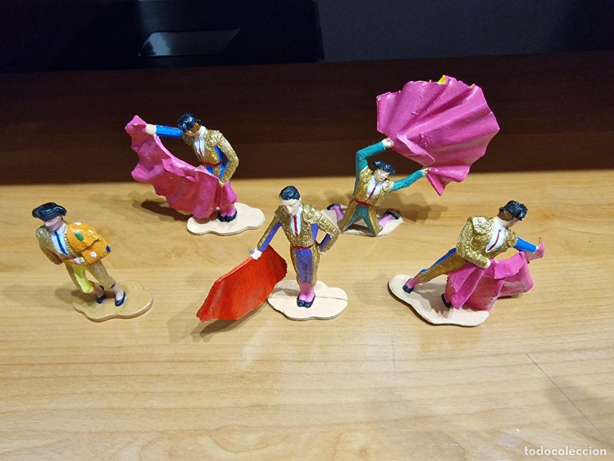 Figuras de Goma y PVC: Lote 991. 5 toreros Reamsa. Ver fotograf&iacute;as