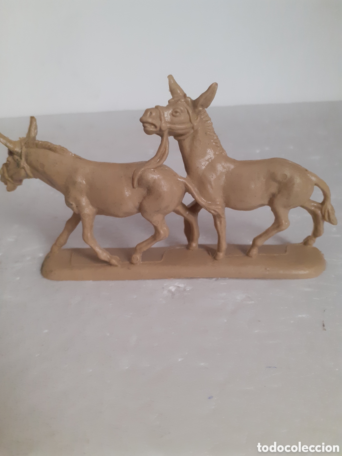 Figuras de Goma y PVC: FIGURA PAREJA DE MULAS OESTE PLASTICO ATLANTIC,REAMSA,JECSAN