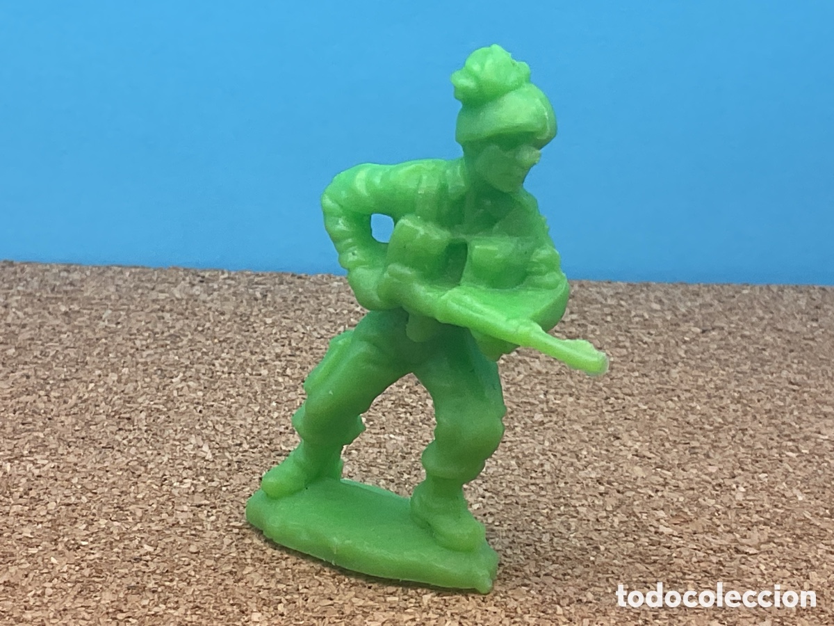 Figuras de Goma y PVC: FIGURA EN PLASTICO SOLDADO ITALIANO. SIN MARCA . 60 MM