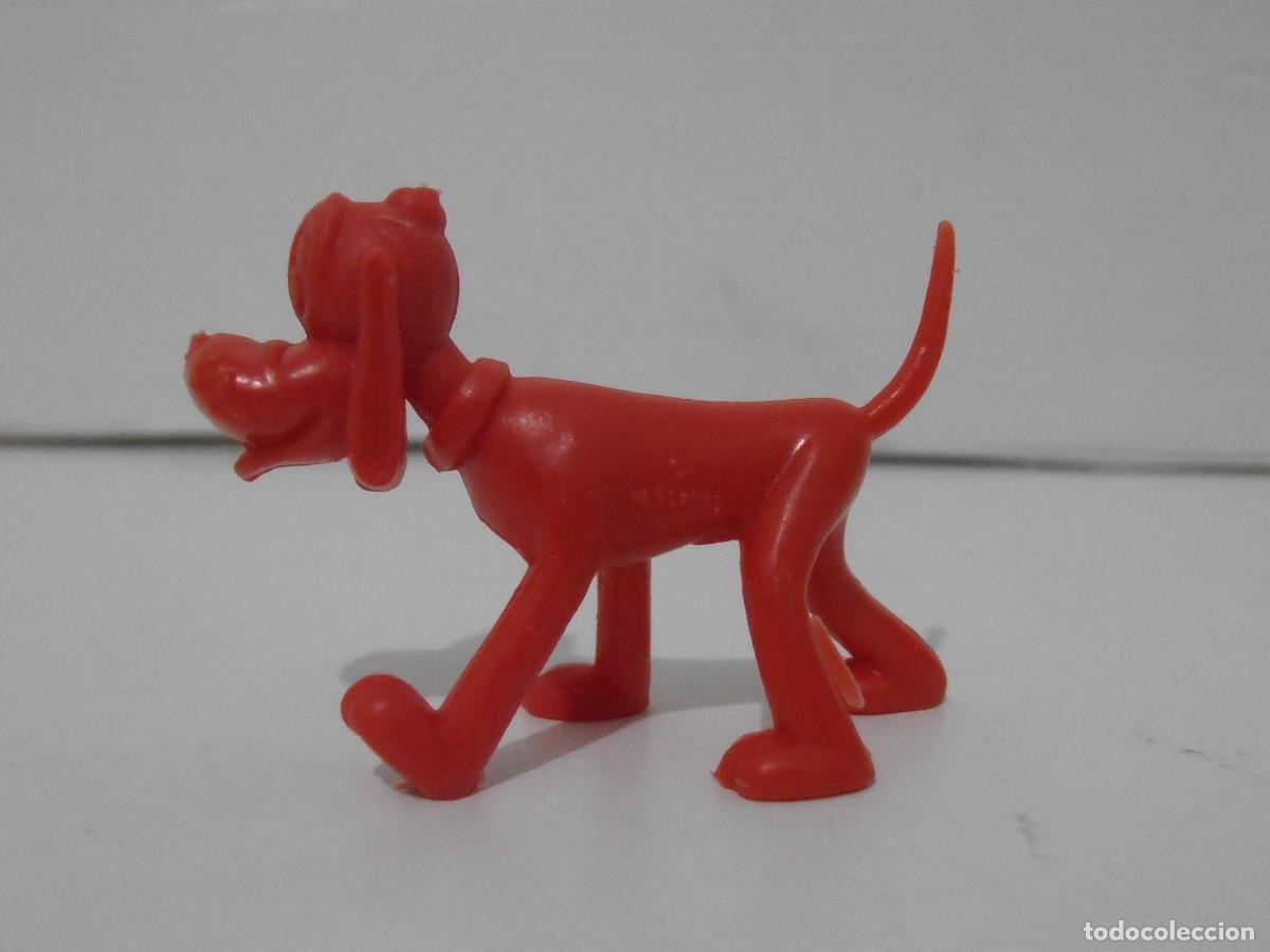 Figuras de goma y PVC: FIGURA DUNKIN PREMIUM DISNEY PLUTO, ROJO - Foto 2