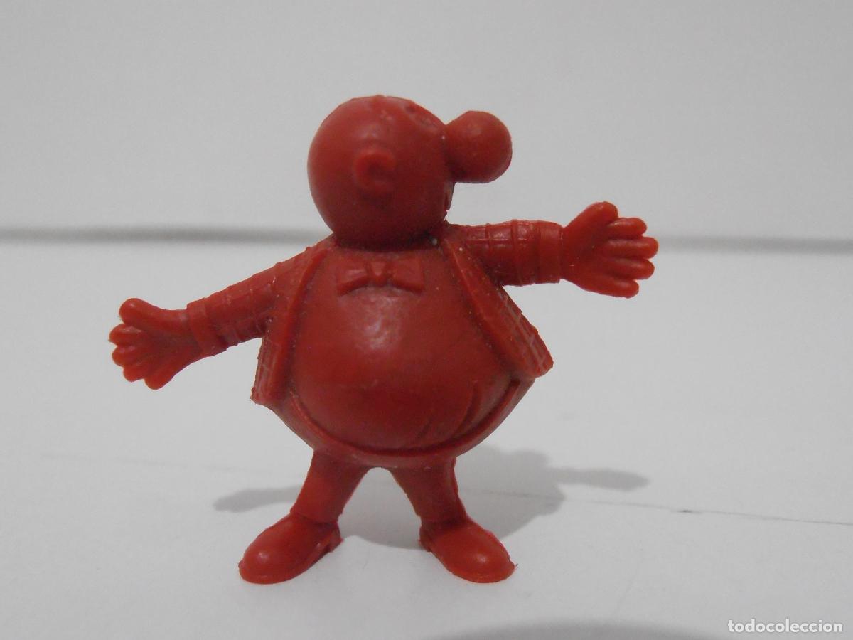 Figuras de Borracha e PVC: FIGURA DUNKIN PREMIUM GORDITO RELLENO BRUGUERA, ROJO