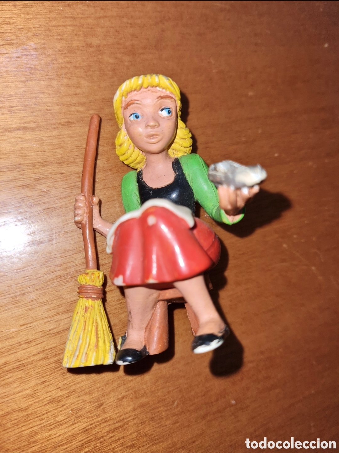Figuras de Goma y PVC: Figura pvc goma Comics Spain Cenicienta mu&ntilde;eco colecci&oacute;n cuentos cl&aacute;sicos a&ntilde;os 80 90