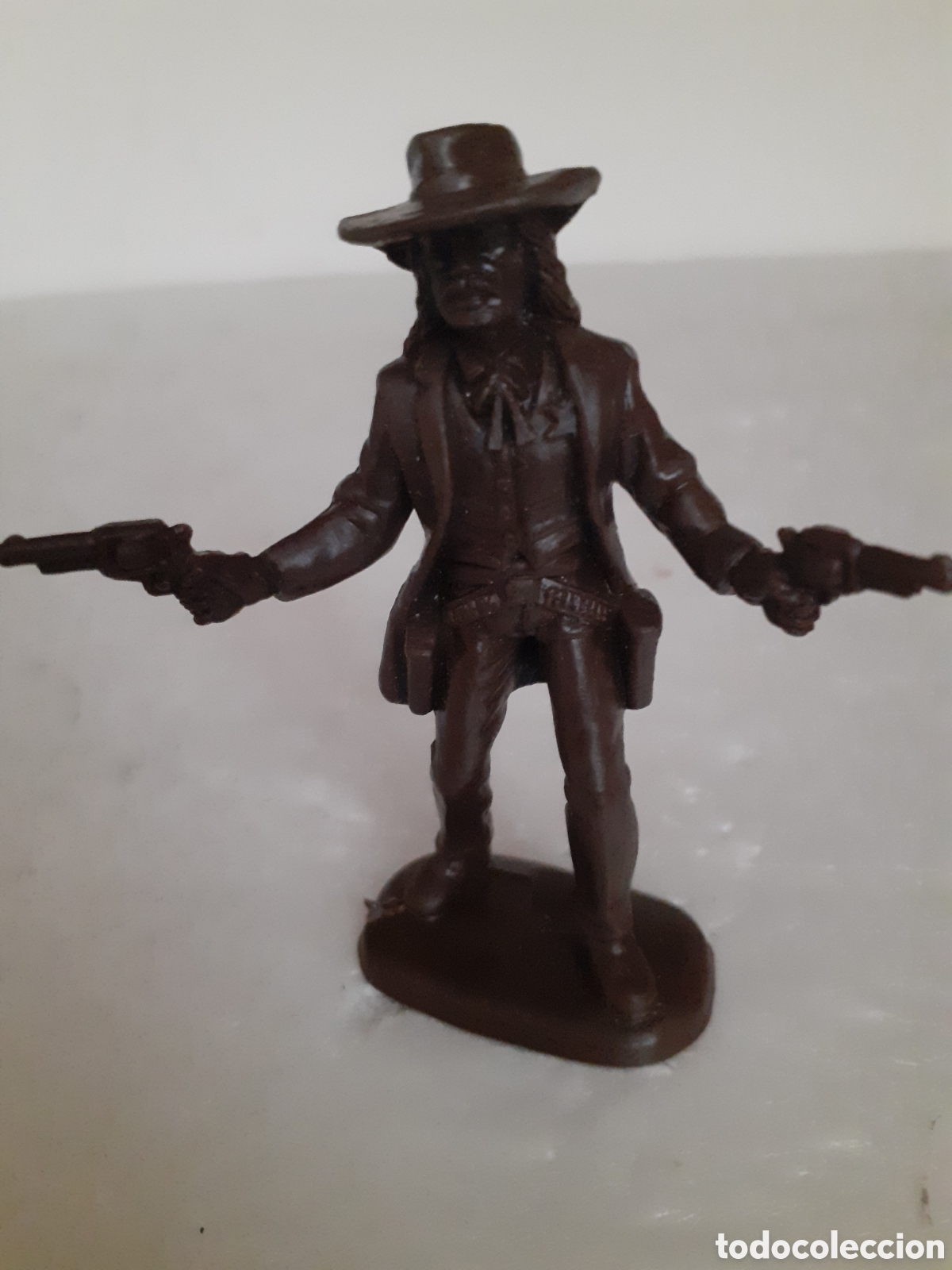 Figuras de Goma y PVC: FIGURA LEGENDARIA BILL HICKOK PLASTICO ATLANTIC REAMSA,JECSAN