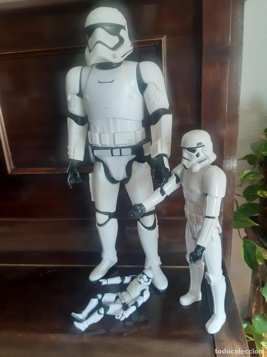Figuras de goma y PVC: LOTE DE 3 FIGURAS DE STORMTROOPER - Foto 2