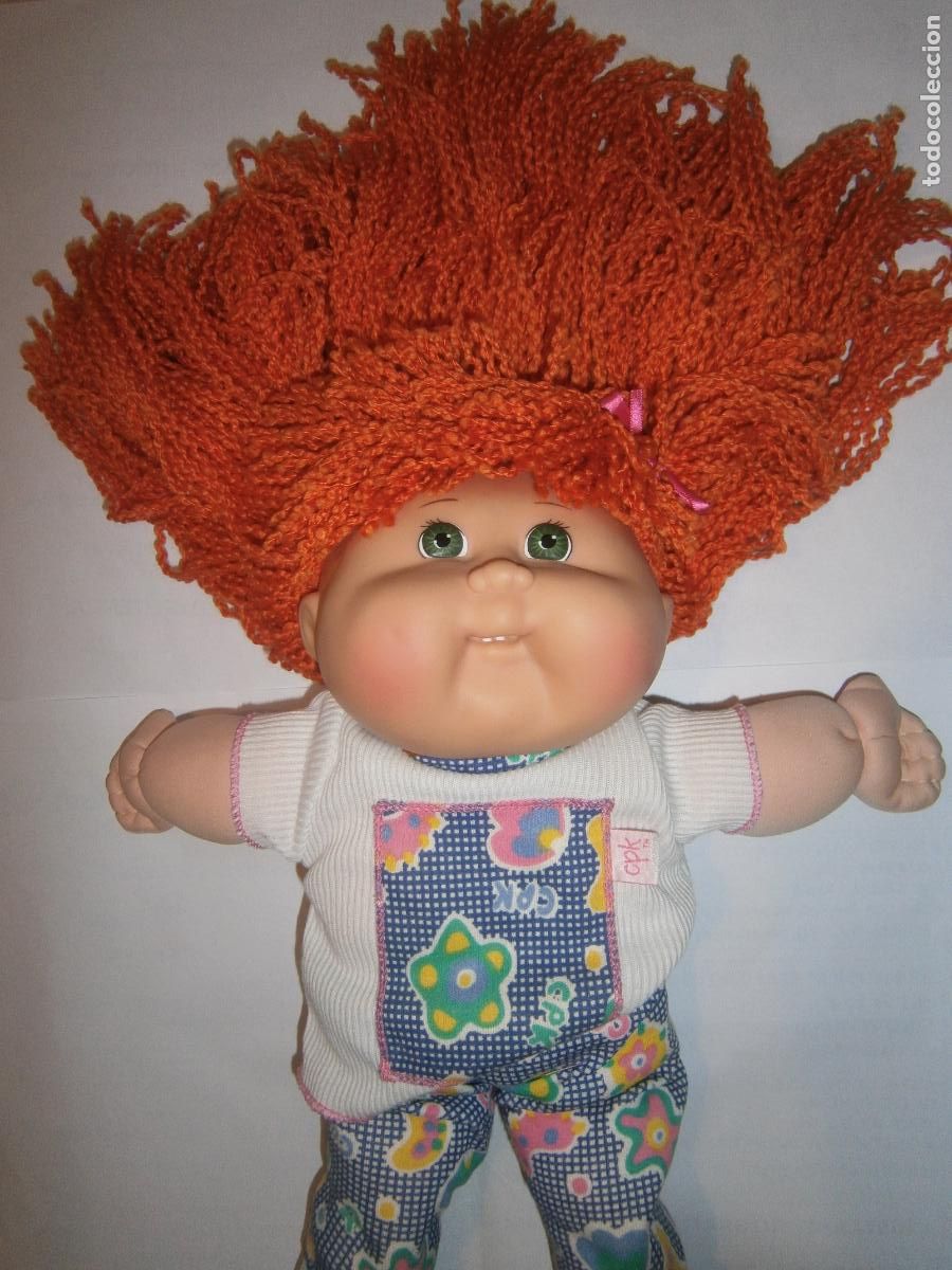Figuras de goma y PVC: ANTIGUA MU&Ntilde;ECA REPOLLO CABBAGE PATCH FIRMADA - Foto 2