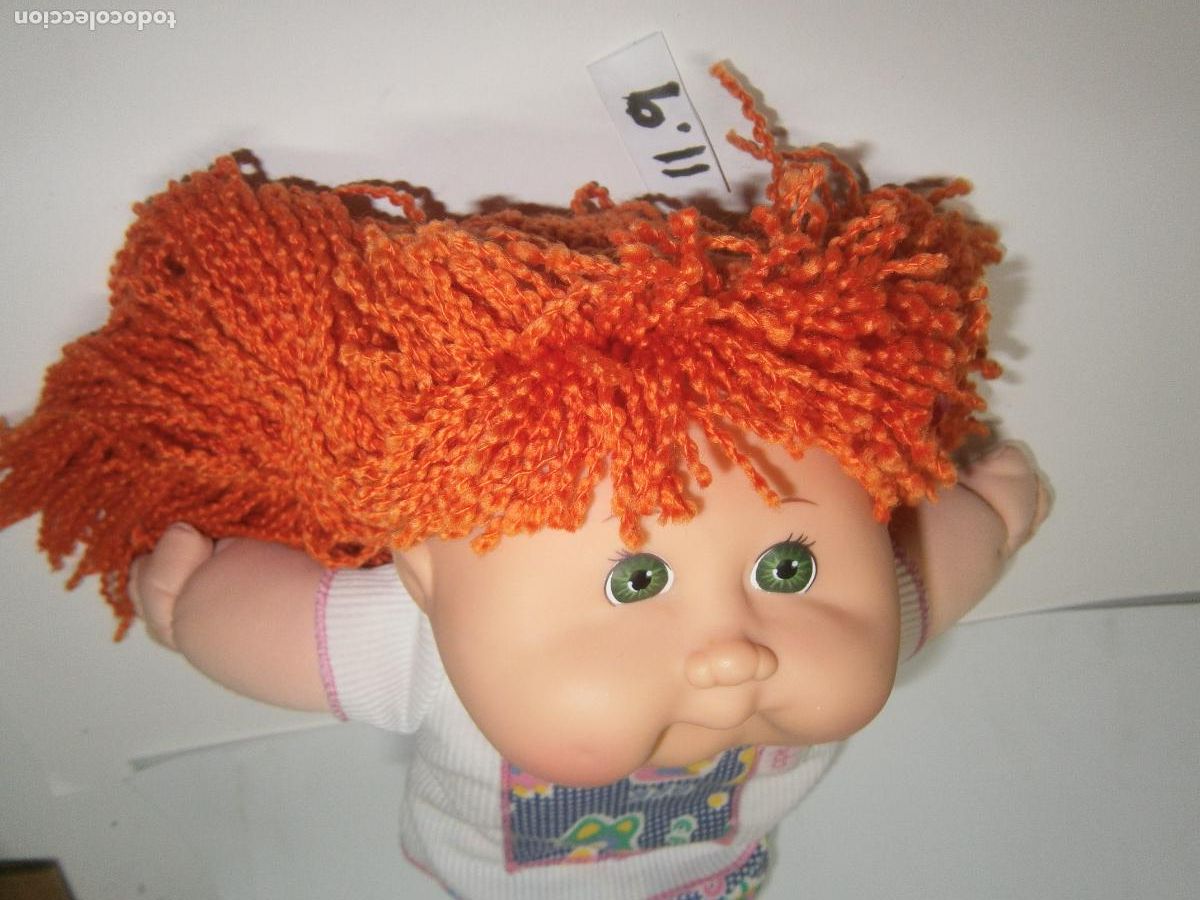 Figuras de goma y PVC: ANTIGUA MU&Ntilde;ECA REPOLLO CABBAGE PATCH FIRMADA - Foto 3