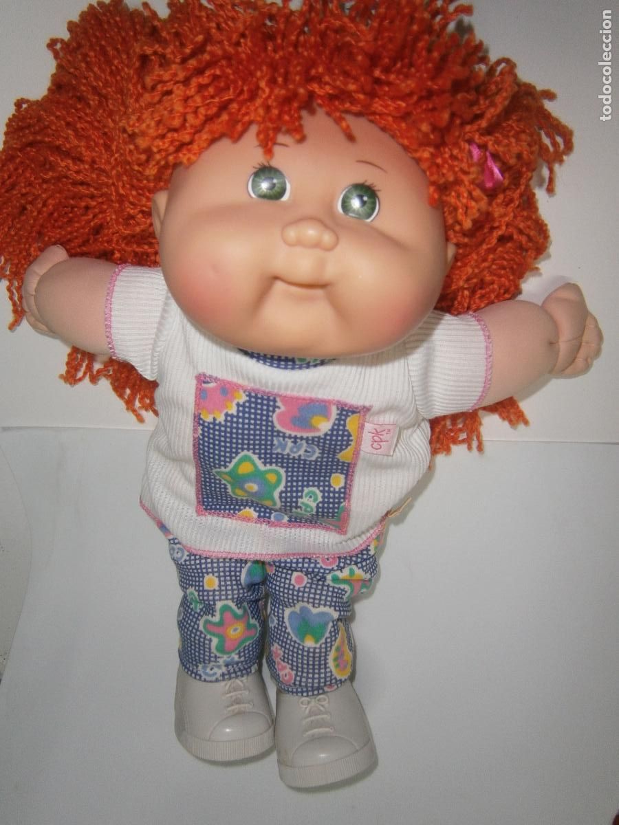 Figuras de goma y PVC: ANTIGUA MU&Ntilde;ECA REPOLLO CABBAGE PATCH FIRMADA - Foto 4