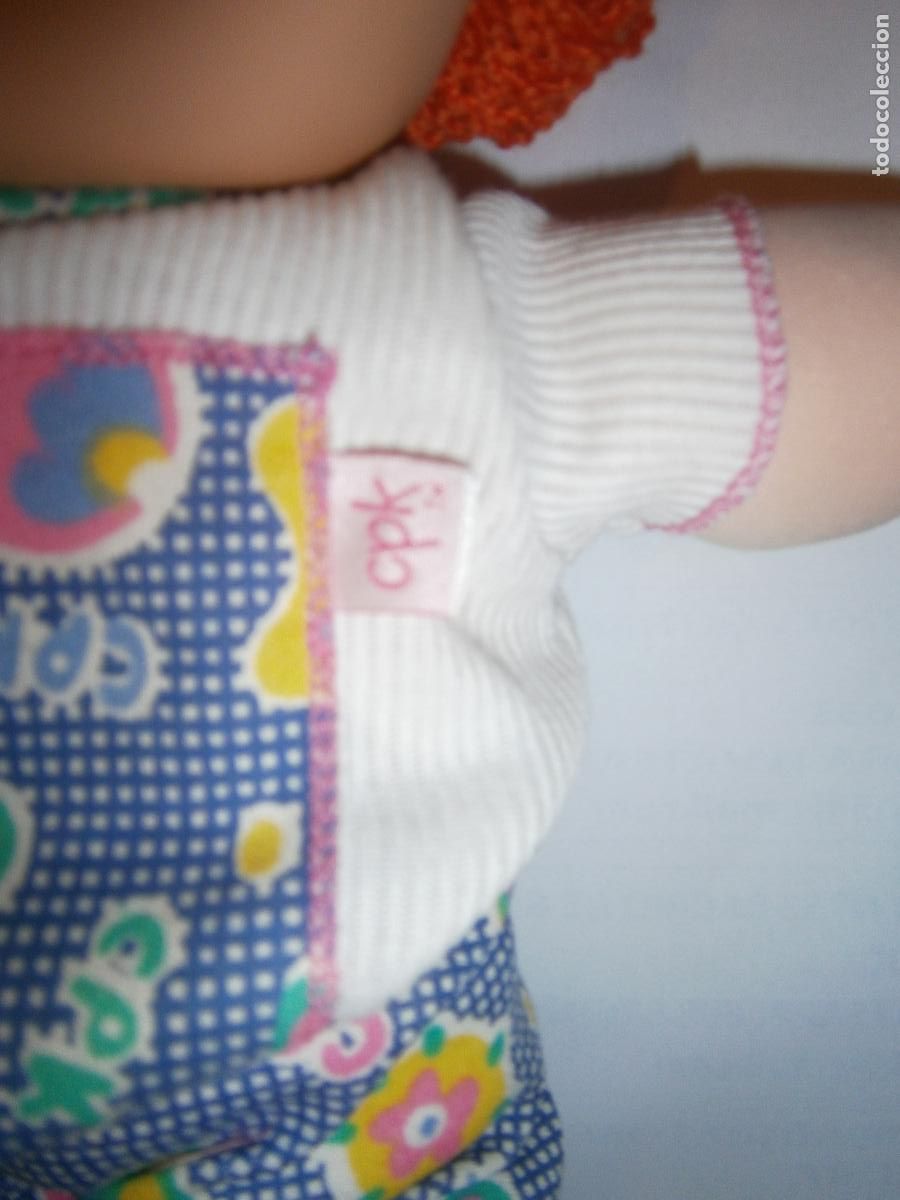 Figuras de goma y PVC: ANTIGUA MU&Ntilde;ECA REPOLLO CABBAGE PATCH FIRMADA - Foto 8