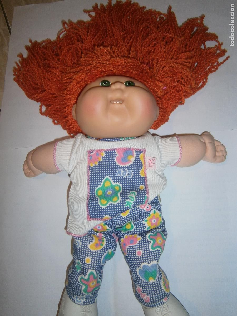 Figuras de Goma y PVC: ANTIGUA MU&Ntilde;ECA REPOLLO CABBAGE PATCH FIRMADA