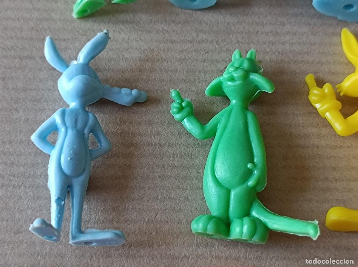 Figuras de goma y PVC: LOTE FIGURITAS DUNKIN WARNER - Foto 8