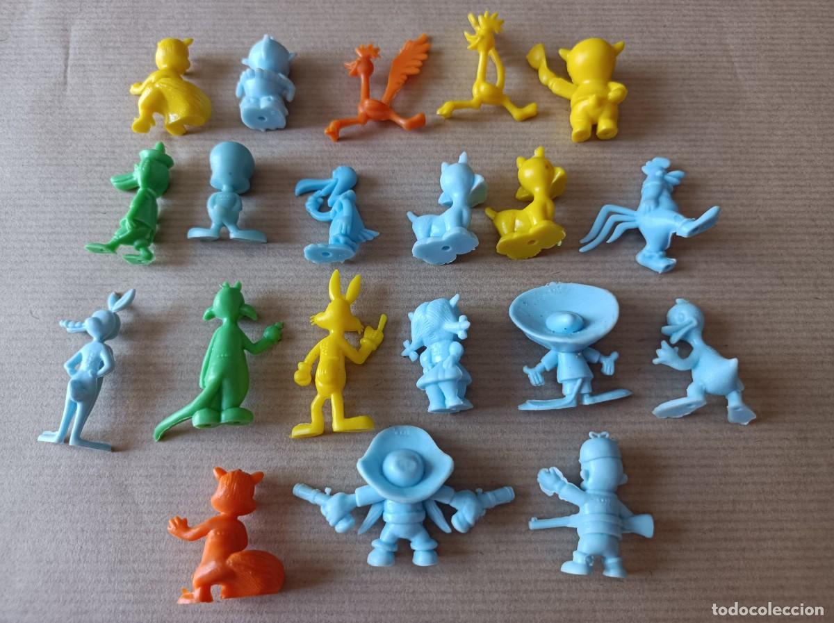 Figuras de goma y PVC: LOTE FIGURITAS DUNKIN WARNER - Foto 14