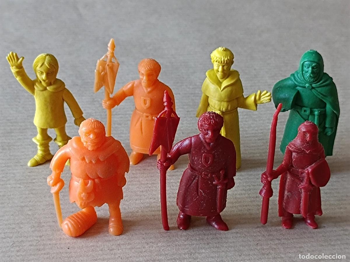 Figuras de Goma y PVC: LOTE FIGURITAS DUNKIN RUY EL PEQUE&Ntilde;O CID