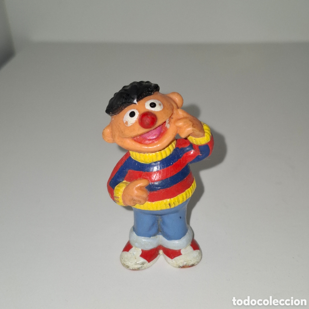 Figuras de Goma y PVC: EPI Y BLAS FIGURA DE PVC PERSONAJE DE BARRIO SESAMO MUPPETS SESAME STREET APPLAUSE