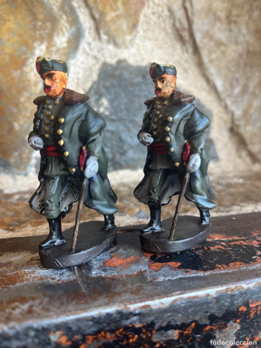 Figurines en Caoutchouc et PVC: Guerra civil una Figura pintada F . Franco estilo elastolin masa de composici&oacute;n unica exclusiva