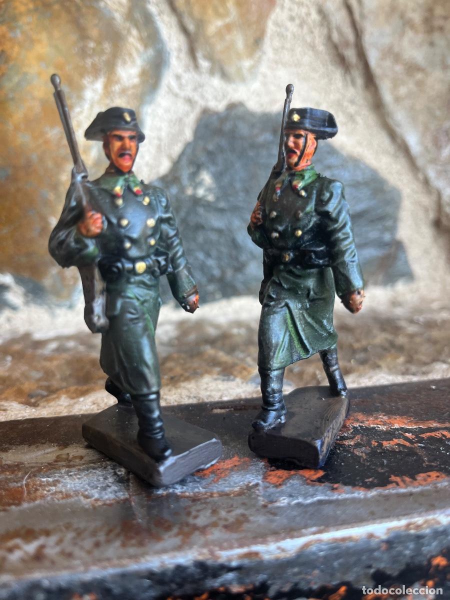 Rubber and PVC Figures: Guerra civil 1 Figura pintada del guardia civil estilo masa de composici&oacute;n unica de mi exclusiva