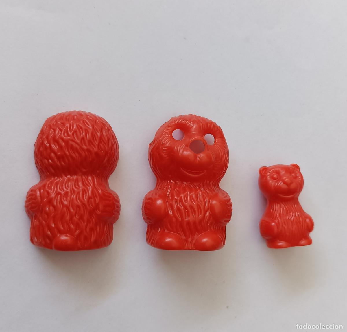 Figuras de Goma Kinder: kinder panda matriuska matrioska animalito animal antiguo a&ntilde;os 90