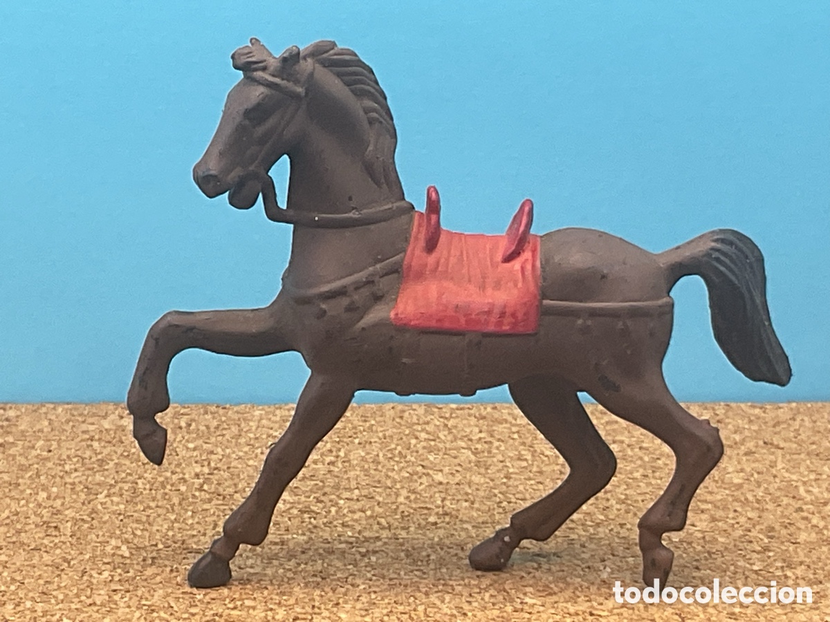 Figuras de Goma y PVC: ANTIGUA FIGURA DE CABALLO EN GOMA. SIN MARCA