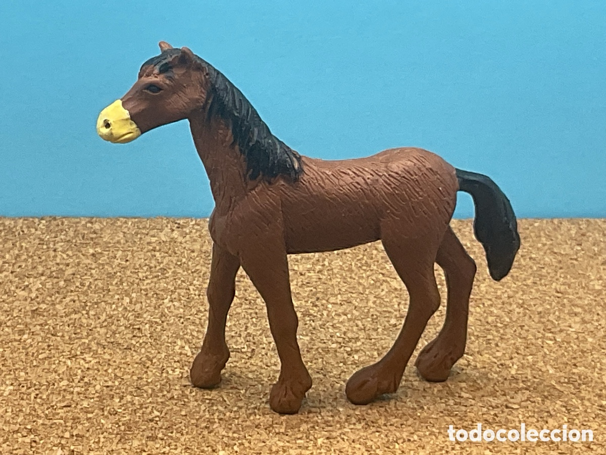 Figuras de Goma y PVC: ANTIGUA FIGURA DE CABALLO EN GOMA. SIN MARCA
