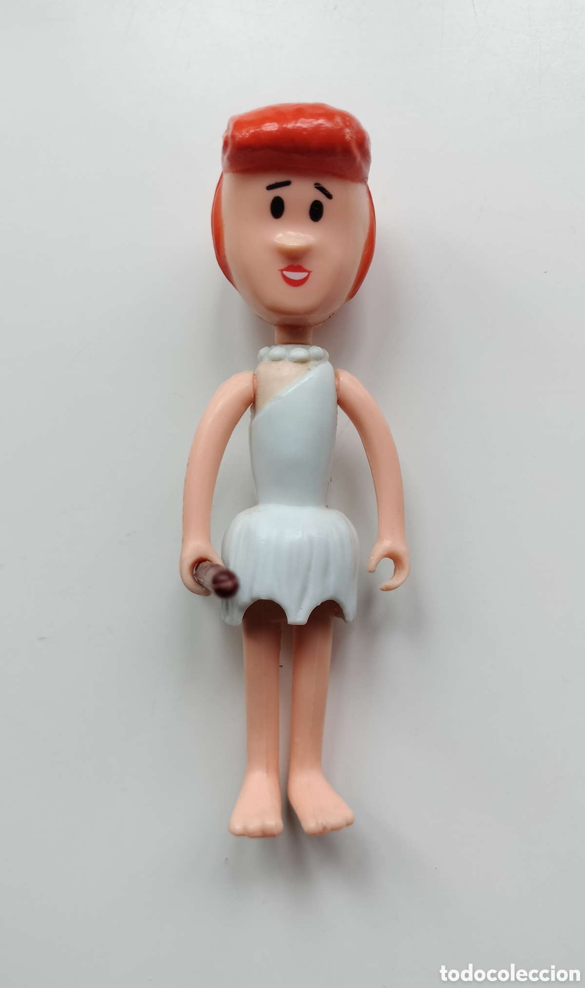 Figuras de Goma y PVC: Figura articulada Wilma Los Picapiedra Flintstones D-Toys S.A. 1983 Hanna-Barbera