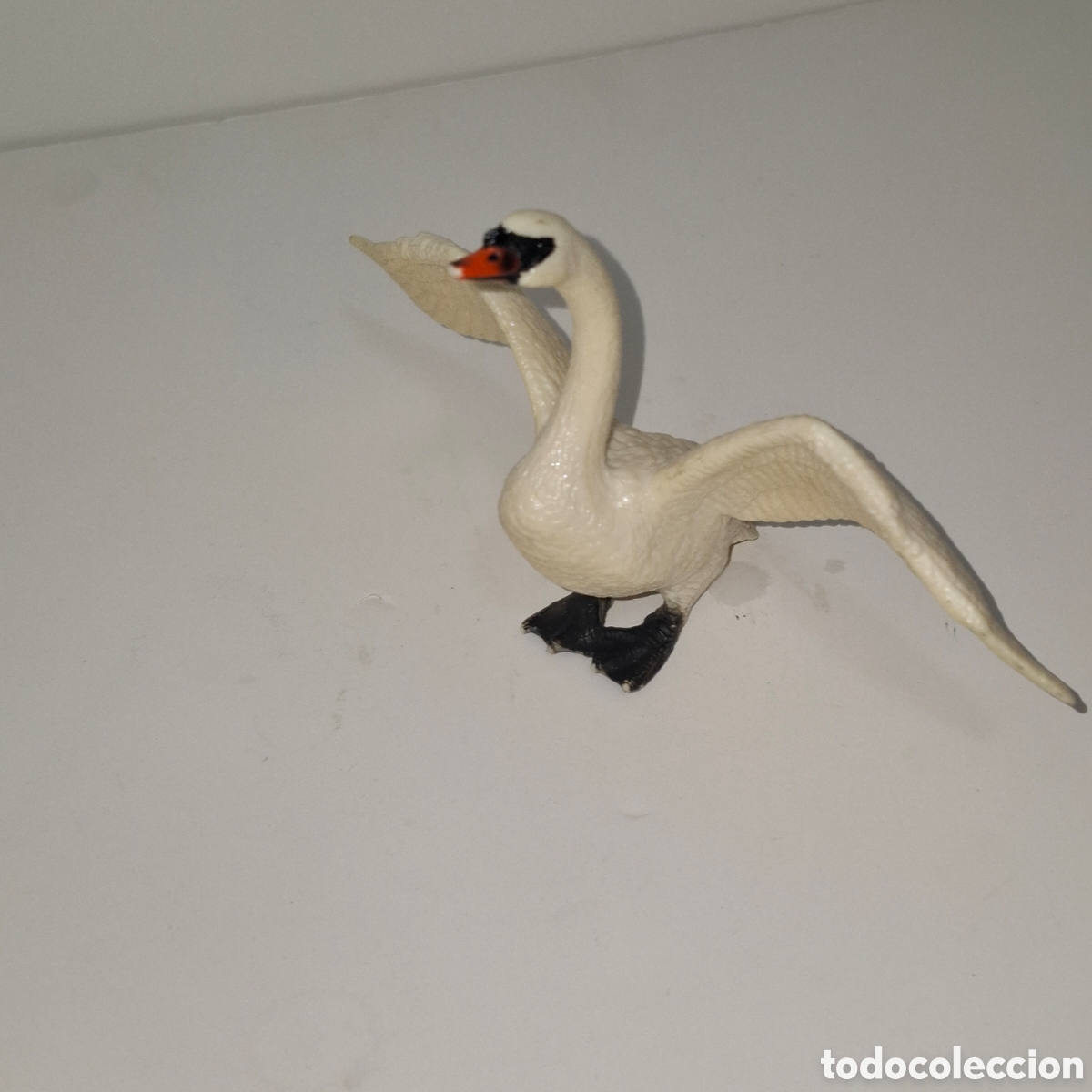 Figuras de Goma y PVC: CISNE MACHO FIGURA DE PVC MADE IN GERMANY SCHLEICH SERIE ANIMALES SALVAJES