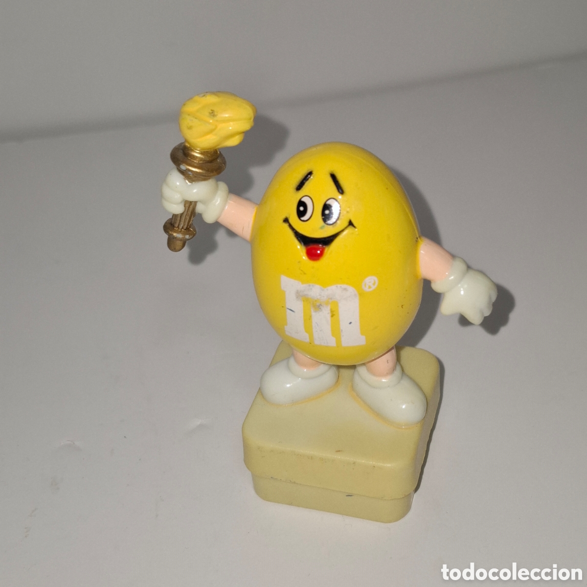 Figuras de Goma y PVC: FIGURA DE PVC PROMOCIONAL EMANENS CON ARTOCHA OLIMPICA