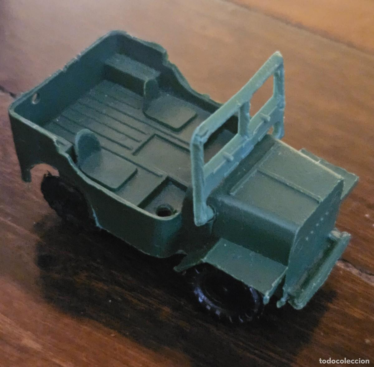 Figuras de Goma y PVC: Jeep estilo Montaplex Monta-Plex - made in Hong Kong raro dificil