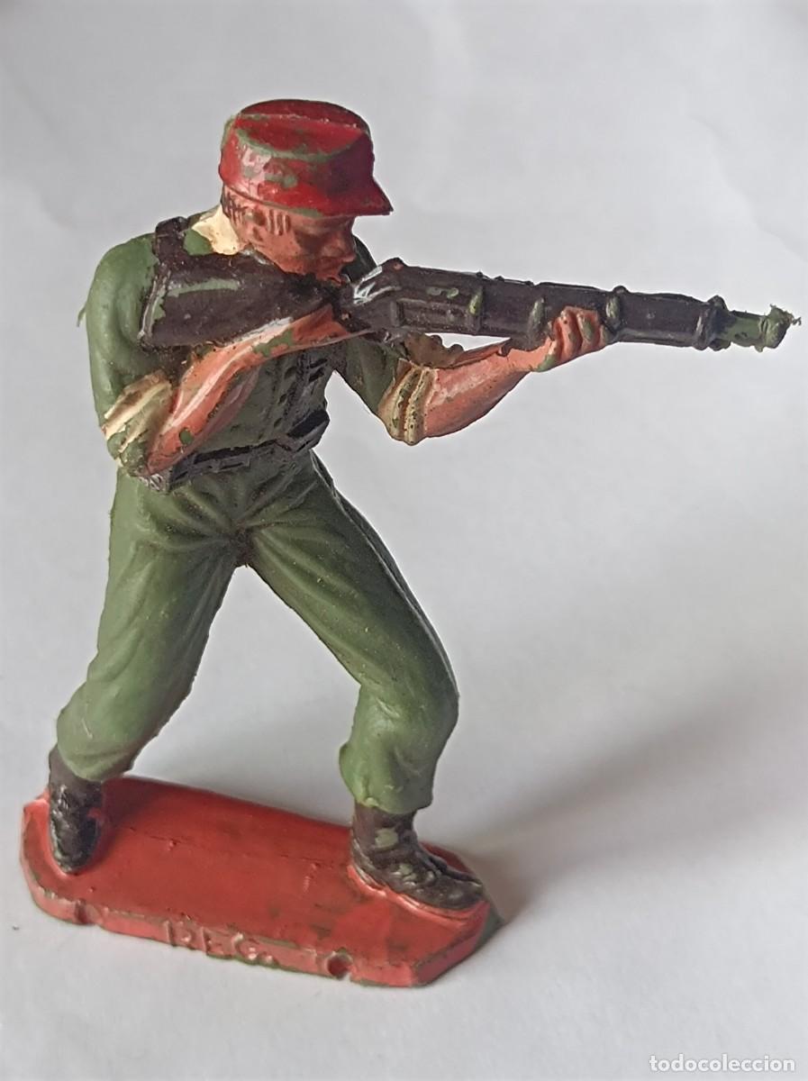 Figuras de Goma y PVC: FIGURA DE PL&Aacute;STICO FABRICANE MOYA SERIE SOLDADOS CUBANOS SOLDADOS DE INFANTER&Iacute;A