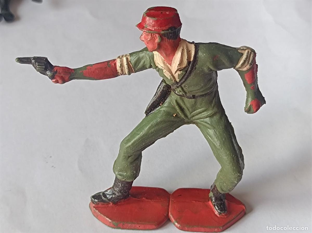 Figuras de Goma y PVC: FIGURA DE PL&Aacute;STICO FABRICANE MOYA SERIE SOLDADOS CUBANOS SOLDADOS DE INFANTER&Iacute;A