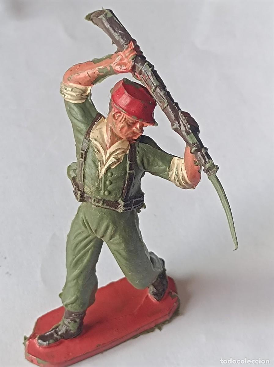 Figuras de Goma y PVC: FIGURA DE PL&Aacute;STICO FABRICANE MOYA SERIE SOLDADOS CUBANOS SOLDADOS DE INFANTER&Iacute;A