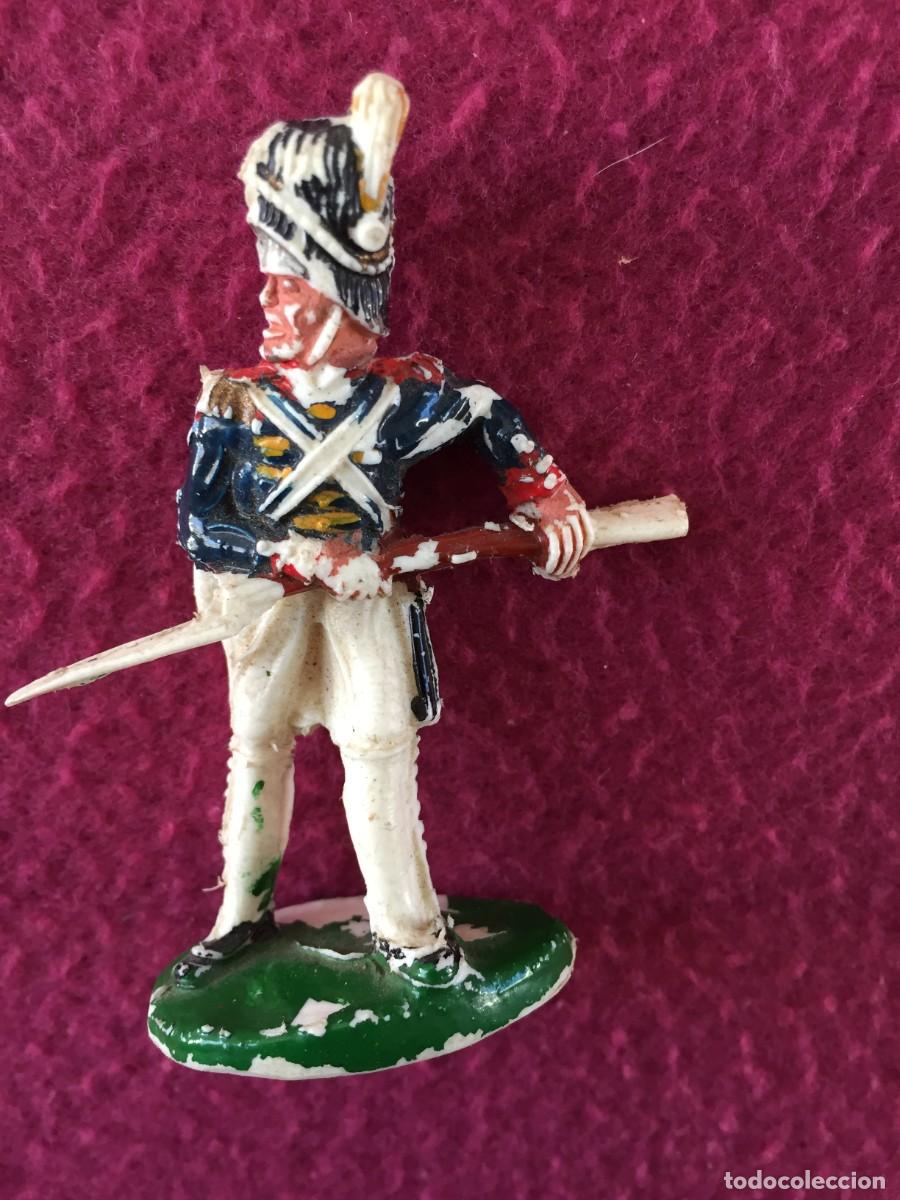 Figuras de Borracha e PVC: RARA FIGURA DE PLASTICO, SOLDADO NAPOLEONICO, FRANCIA, FABRICADO POR JECSAN, 1970s, NO PECH