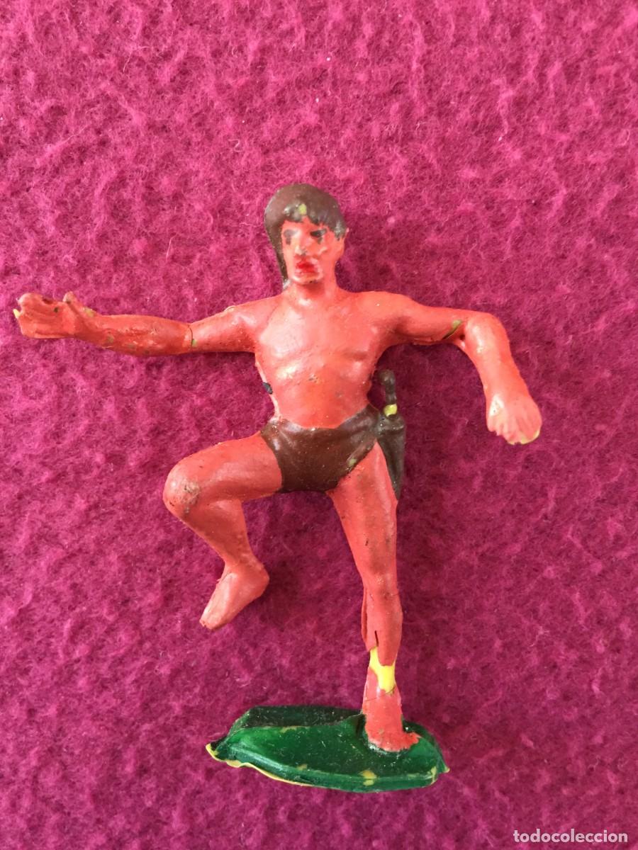 Figuras de Goma y PVC: RARA FIGURA DE TARZAN -FIGURA DE PLASTICO, SERIE TARZAN, BOY, DESCONOZCO FABRICANTE, NO JECSAN- 6 CM