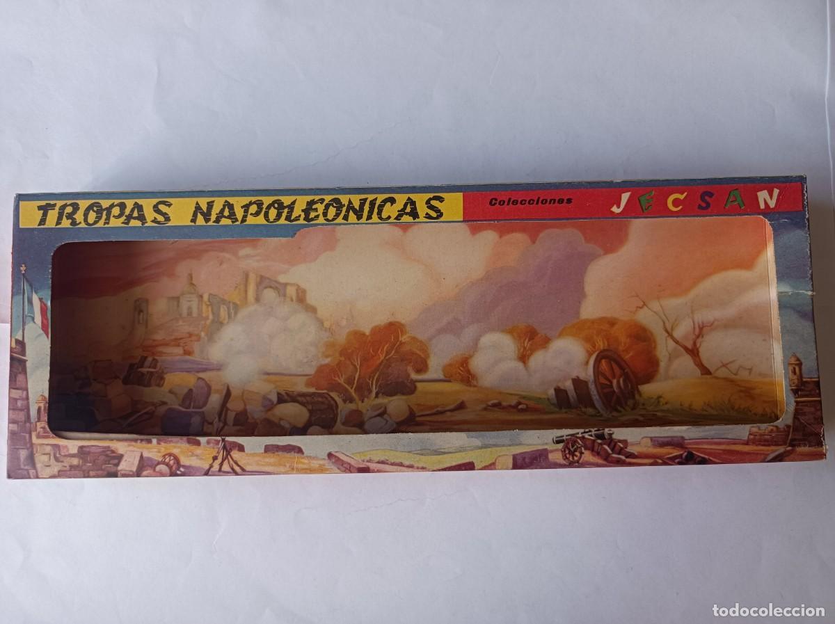 Figuras de Goma y PVC: CAJA ORIGINAL FABRICANTE JECSAN SERIE TROPAS NAPOLE&Oacute;NICAS
