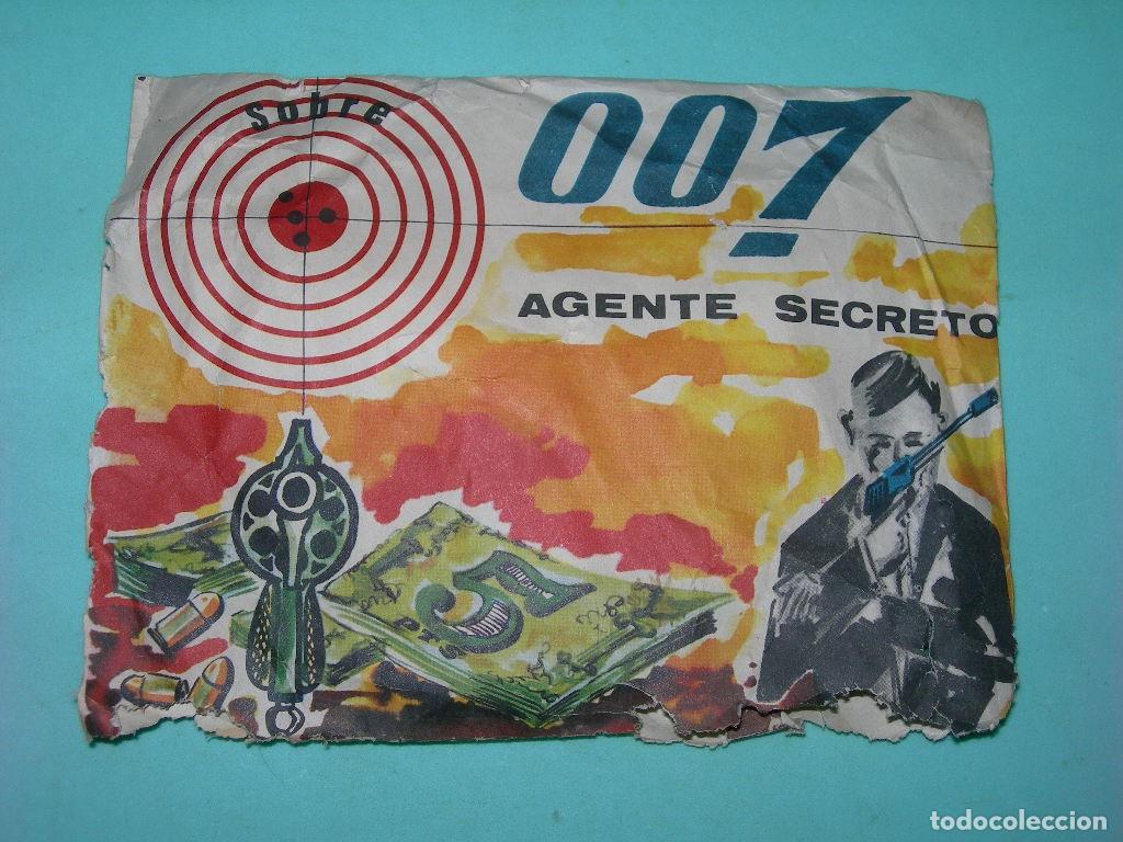 Figuras de Goma y PVC: DIF&Iacute;CIL SOBRE SORPRESA 007 AGENTE SECRETO - TIPO MONTAPLEX - A&Ntilde;OS 60 - JAMES BOND -
